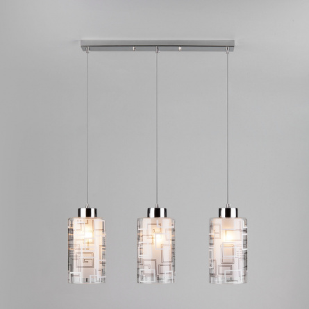 Подвесной светильник Stella 50002/3 хром фото 1