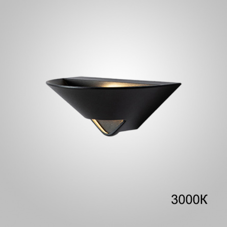 Настенный светильник PITT Black 3000К фото 1