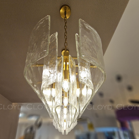 Люстра Cloyd PAMIR C12 / L100 см - золото (арт.11360) фото 3