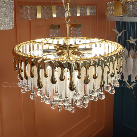 Люстра Cloyd CAPULETTI C9 / Ø49 см - золото (арт.11204) фото 3