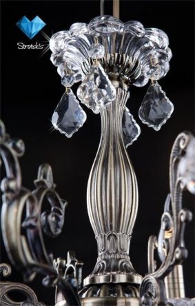 Подвесная люстра Elisha 3281/5 античная бронза фото 3