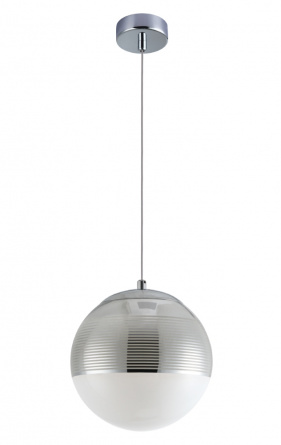 Светильник подвесной Crystal Lux OPTIMA SP1 CHROME D200 фото 1