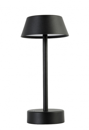 Аккумуляторная настольная лампа Crystal Lux SANTA LG1 BLACK фото 1