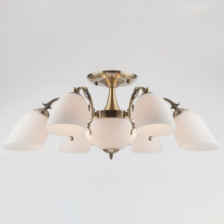 Потолочная люстра Ariele 22010/6+2 античная бронза фото 1