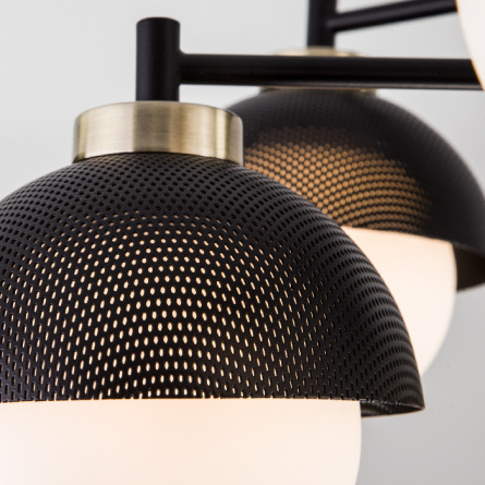 Потолочная люстра Nocciola 70106/6 черный фото 3