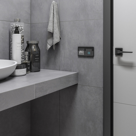 Терморегулятор Сенсорные механизмы черные W1151208 фото 2