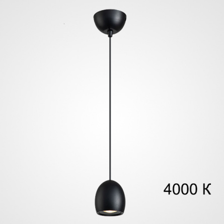 Подвесной светильник DIEGO B Black 4000К фото 1