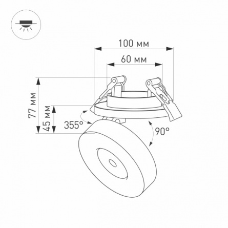 Спот MONA 025449 фото 3