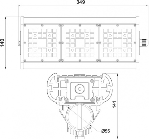 Уличный консольный светильник Галеон 31 CB-C0325041 фото 2