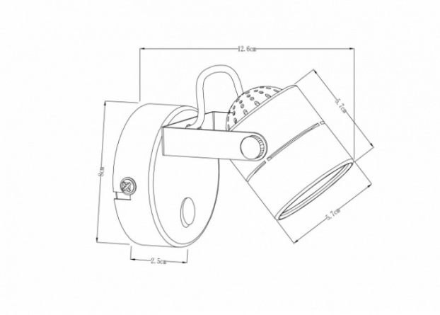 Спот Lente A1310AP-1BK фото 2
