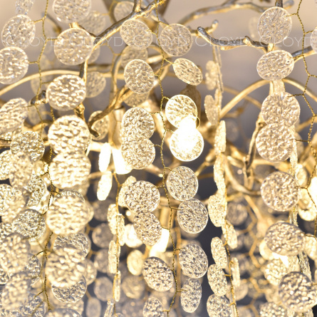 Люстра Cloyd HAOMA C8 / выс. 50 см - латунь (арт.11109) фото 2