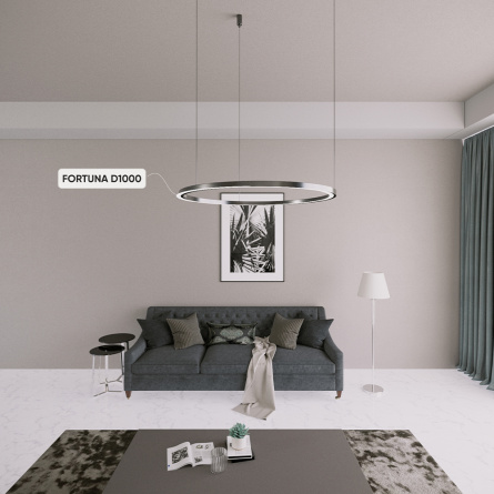 Люстра Crystal Lux FORTUNA SP123W LED BLACK фото 22