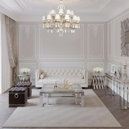 Подвесная люстра Grace 10203/12+8 White фото 2