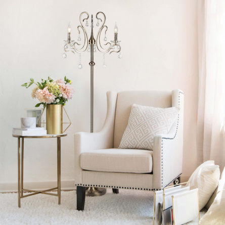 Торшер Ernin 12505/3F античная бронза фото 2