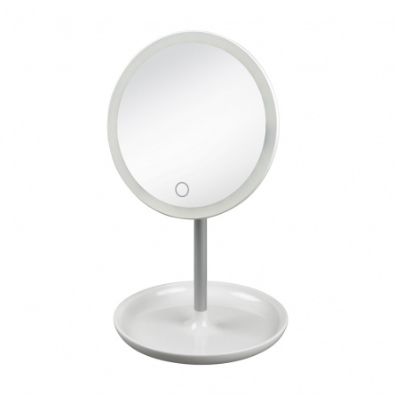 Зеркало с подсветкой  TLD-590 White/LED/80Lm/6000K/Dimmer фото 1