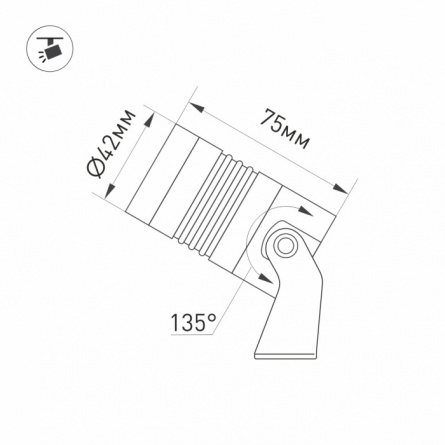 Прожектор уличный RAY 028916 фото 3