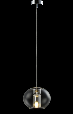 Светильник подвесной Crystal Lux BELEZA SP1 E CHROME фото 4