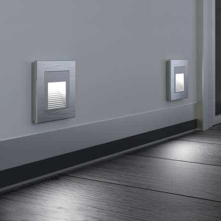 Подсветка для лестниц и ступеней Встраиваемые механизмы серебряные W1154206 фото 2