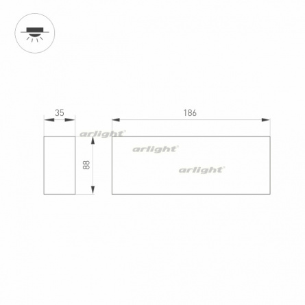 Точечный светильник ORIENT 031863 фото 3