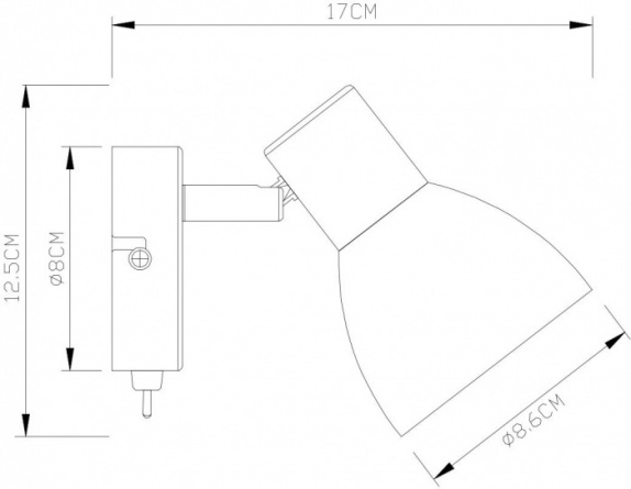 Спот Falena A3117AP-1WH фото 2