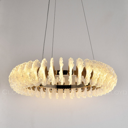 Люстра Cloyd ANTIGUA C1 / Ø80 см - золото (арт.11320) фото 2