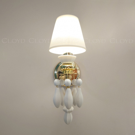 Бра Cloyd LOTTIE-B W1 - белая керамика (арт.20336) фото 4