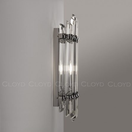 Бра Cloyd HARP W1 / выс. 50 см - хром (арт.20149) фото 5