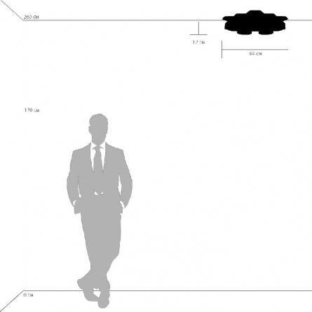 Потолочный светильник FAVO 750161 фото 3