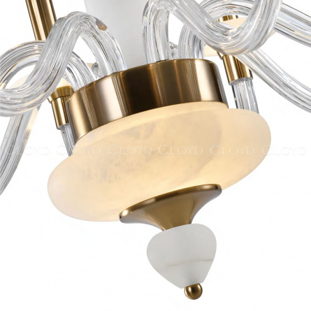 Люстра Cloyd SHERINGTON-B C9 / Ø74 см - латунь (арт.11315) фото 2