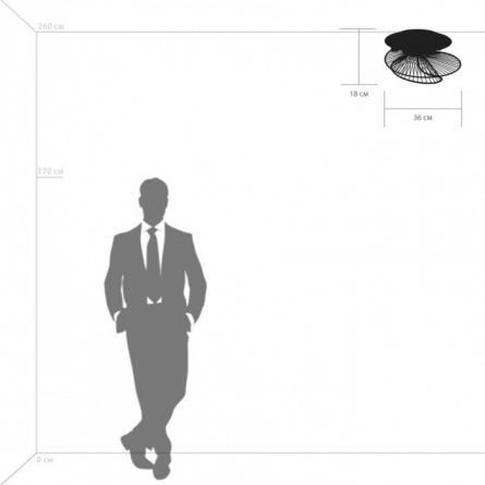 Потолочная люстра Zeta 728133 фото 2