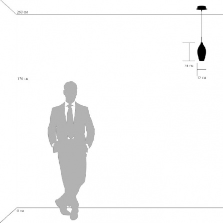 Подвесной светильник Pentola 803021 фото 3