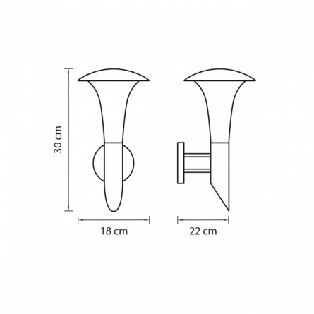 Настенный светильник уличный Arroto 378637 фото 2