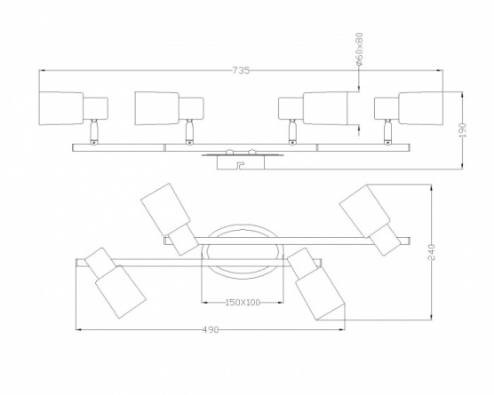 Спот Kati 54913-4 фото 2