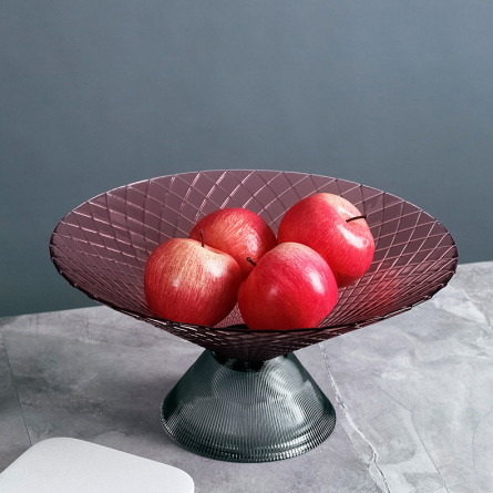 Мебель и интерьер/Вазы Cloyd MESO Vase / Ø35 см - фиолет. стекло (арт.50027) фото 2