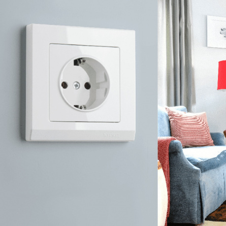 Розетка Встраиваемые механизмы белые W1171301 фото 4