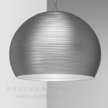 Светильник подвесной 480/20/E Aluminium IDL Италия  11W 30 см (без учета цепи) Алюминий Ischia фото 1