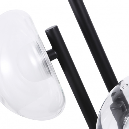 Настольная лампа Crystal Lux BOSQUE LG3 BLACK/TRANSPARENT фото 4