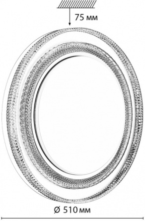 Настенно-потолочный светильник Suzy Silver 7642/EL фото 2