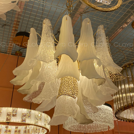 Люстра Cloyd WASABI C10 / Ø60 см - керамика - золото (арт.11326) фото 2