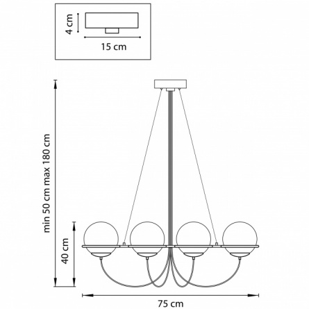Потолочная люстра Globo 803287 фото 2