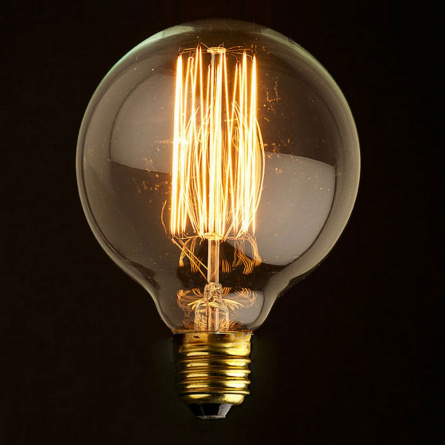 Ретро лампочка накаливания Эдисона G80 G8040 фото 1