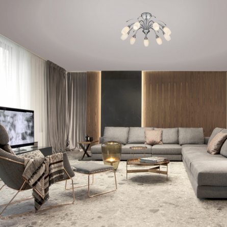 Потолочная люстра Ginevra 22080/9 хром фото 2