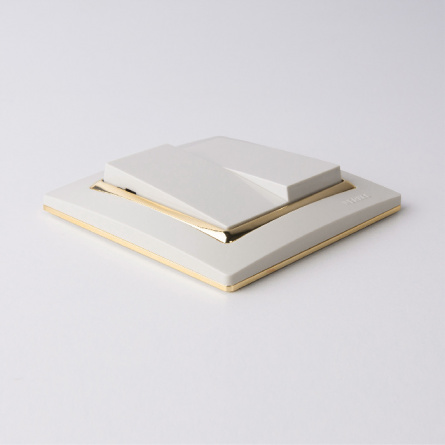 Выключатель Встраиваемые механизмы слоновая кость W1120003 фото 3