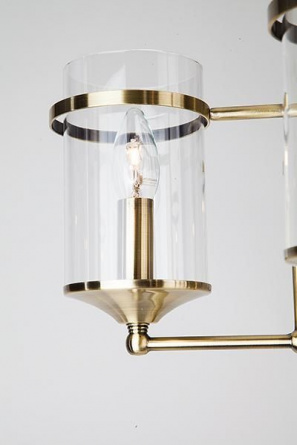 Подвесная люстра Consul 60040/5 античная бронза фото 2