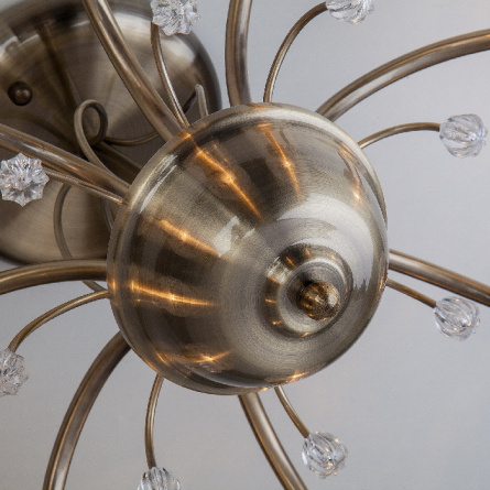 Потолочная люстра Gabriella 30026/8 античная бронза фото 2