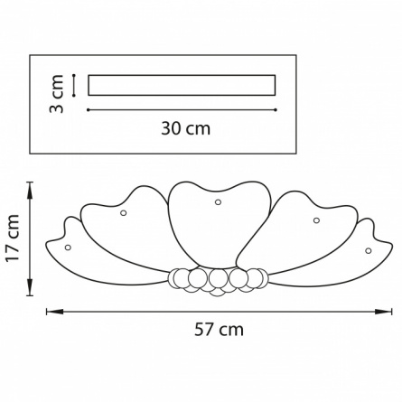 Потолочный светильник LOBO 804020 фото 2
