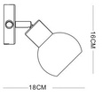 Спот Illusione A6125AP-1SS фото 2