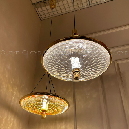 Подвесные светильники Cloyd FANTOM P1 / Ø32 см- желтый - золото (арт.11248) фото 3