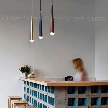 Подвесные светильники Cloyd MILVUS-A P1 / красн. дерево (арт.11144) фото 4