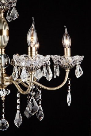 Подвесная люстра 10005 10005/6 античная бронза фото 2